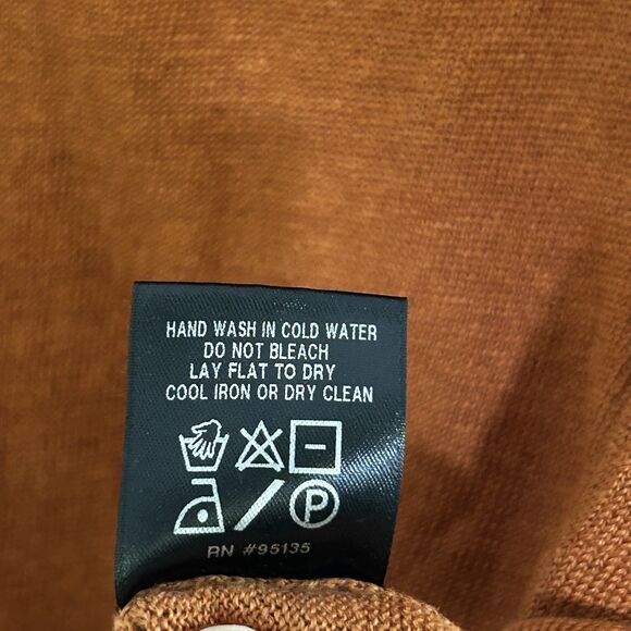 Lafayette 148 Tank Top Size Large 100% Linen Sleeveless Top Rust Coastal Classic - Picture 6 of 7